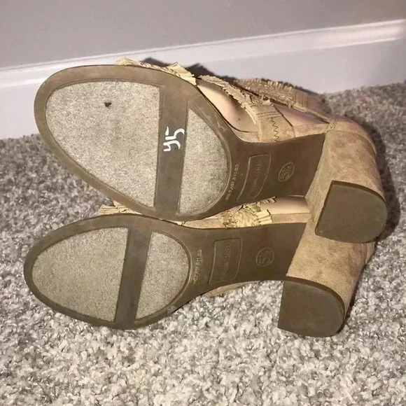 Sam & Libby Esther Boho Strappy Heel Sandals Size 5.5 - Picture 8 of 8